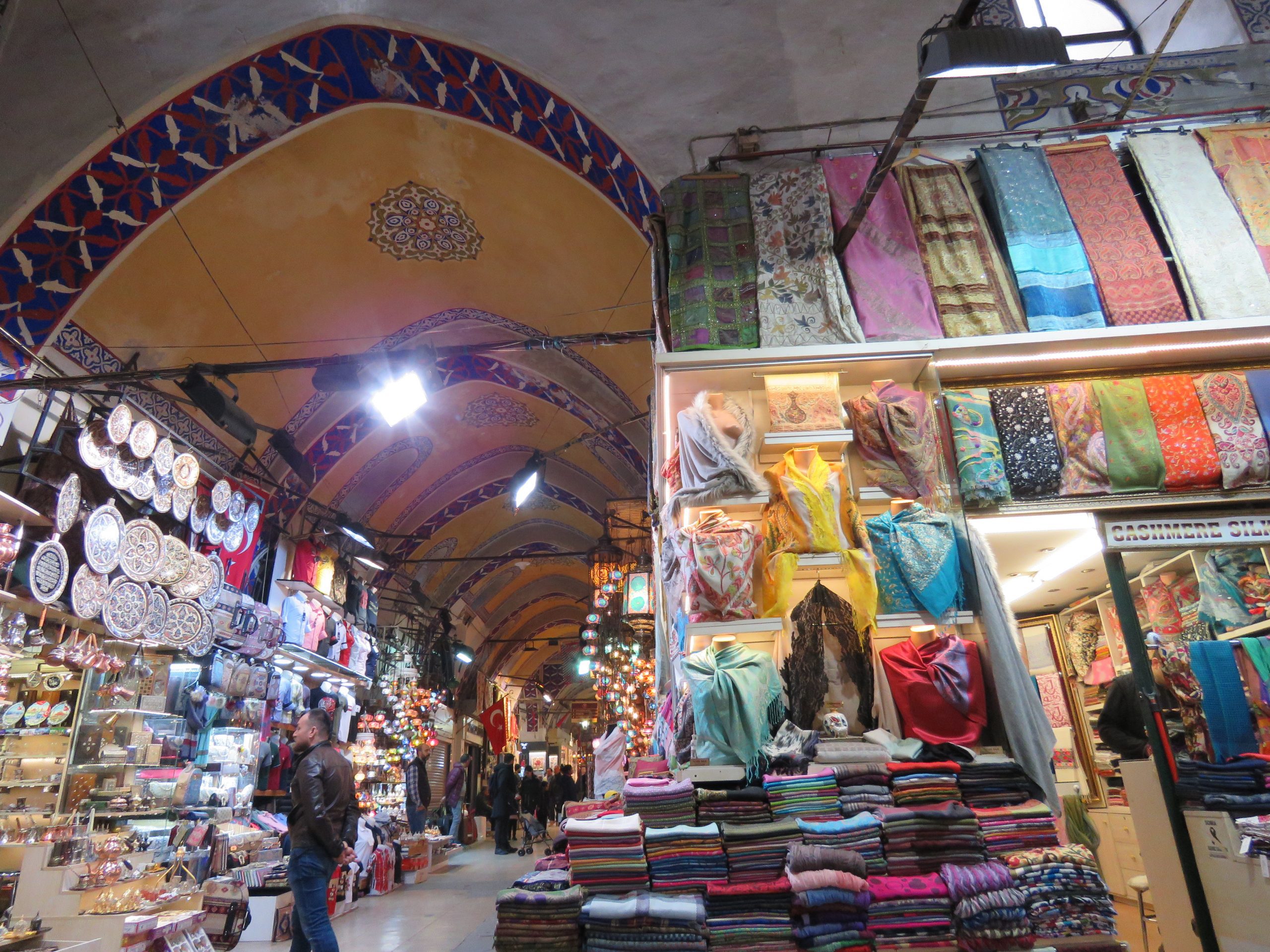 marchés bazar istanbul turquie shopping