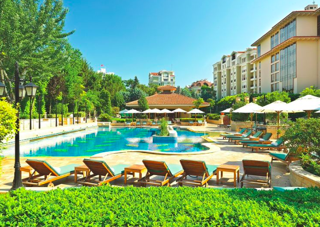grand hyatt istanbul hotel piscine