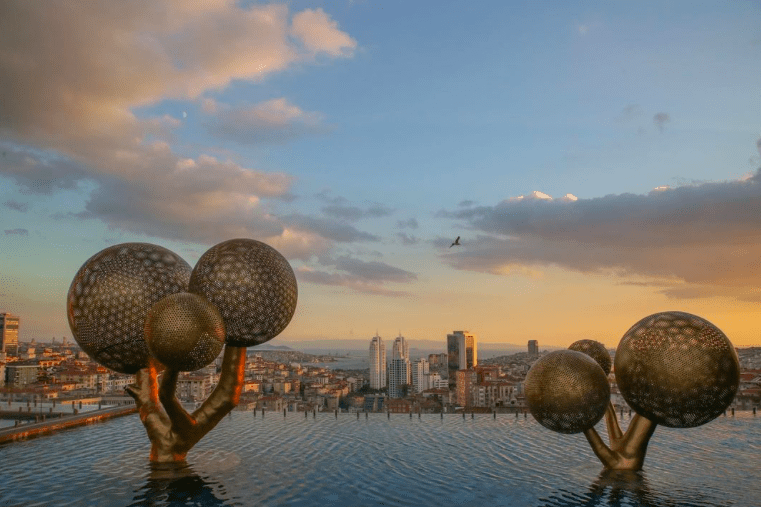 istanbul piscine exterieure fairmont quasar 2